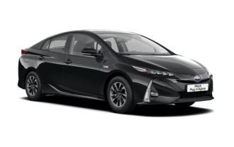Toyota Prius Plug-in Hybrid in der Farbe Tiefschwarz Mica Metallic - verfügbar im Autohaus Goos