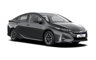 Toyota Prius Plug-in Hybrid in der Farbe Marlingrau Metallic - verfügbar im Autohaus Goos