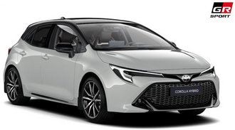 Toyota Corolla in der Farbe Dynamic Grey Silber Metallic mit schwarzem Dach - verfügbar im Autohaus Goos