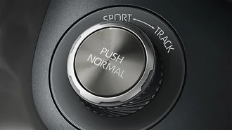 Fahrmodus-Steuerungselement im Toyota GR Yaris