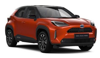YARIS Cross als Gebraucht- und Neuwagen erhältlich in Inferno-Orange