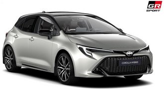 Toyota Corolla in der Farbe Cosmic Silber Metallic mit schwarzem Dach - verfügbar im Autohaus Goos