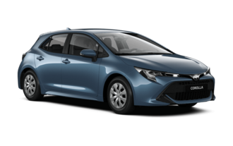 Toyota Corolla in der Farbe Denimblau Metallic - verfügbar im Autohaus Goos