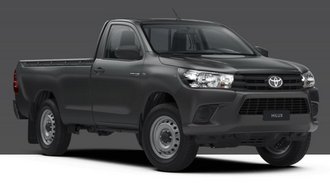 Toyota Hilux in der Farbe Marlingrau Metallic - verfügbar im Autohaus Goos