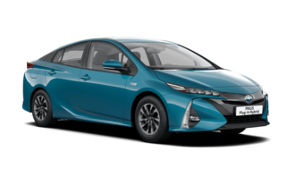 Toyota Prius Plug-in Hybrid in der Farbe Aquablue Metallic - verfügbar im Autohaus Goos