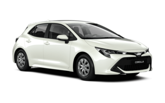 Toyota Corolla in der Farbe Novaweiß Perleffekt - verfügbar im Autohaus Goos